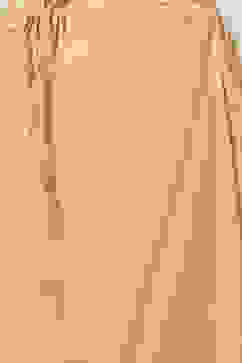 Peach Art Silk Flared Kurta Palazzo Suit Set image number 2