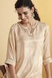Sky Blue Viscose Rayon Straight Kurta Pants Set image number 1