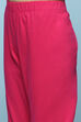 Yellow Cotton Straight Solid Kurta Set image number 2