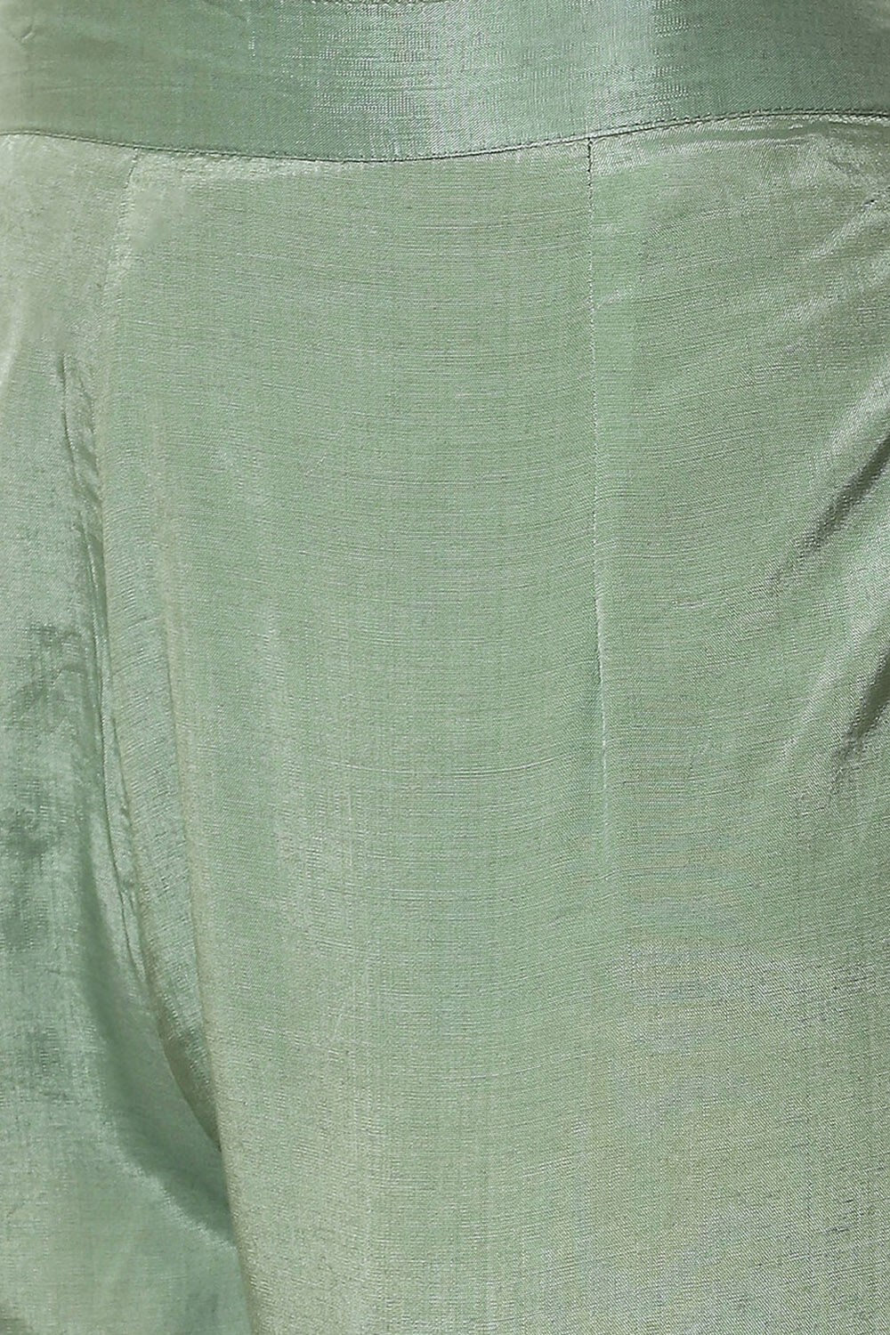 Pink Chanderi Machine Embroidered Unstitched Suit Set image number 2