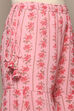 Pink Polyester A-Line Suit Set image number 2