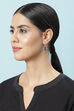 Light Purple Brass Earrings image number 3