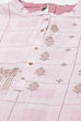 Light Pink Cotton Woven Unstitched Suit Set image number 1