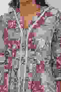 Nude Cotton A-Line Dress image number 1