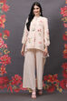 Rohit Bal Off White Viscose Co-ord Set image number 6