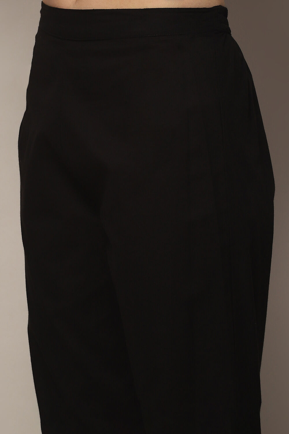 Mustard Tussar Unstitched Suit set image number 3