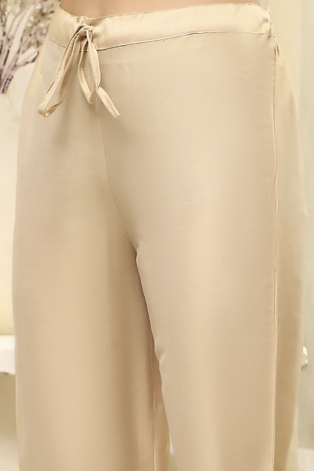 Pink Cotton Machine-Embroidered Unstitched Suit Set image number 3