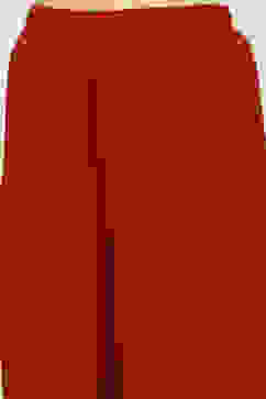 Red Dyed Straight Palazzos image number 1