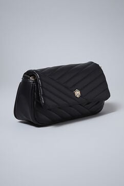 Black PU Handbag image number 4