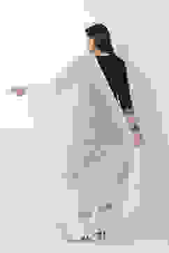 Off White Poly Cotton Dupatta image number 2