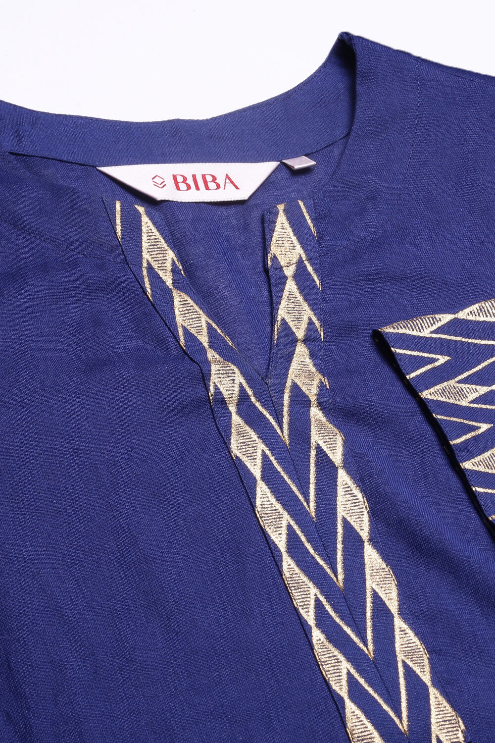 Red Cotton Flax Straight Kurta Pants Set image number 1