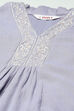 Blush Pink Rayon A-Line Suit Set image number 1