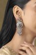 Oxidised Gold Earrings image number 1