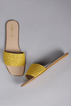 Yellow Formal Flats image number 4