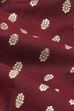 Maroon Art Silk Foil Printed Flared Skirt image number 2