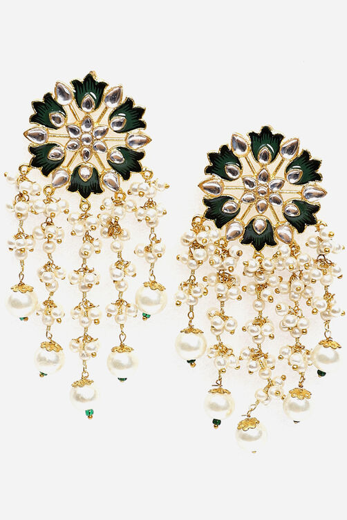 Green Earrings image number 2