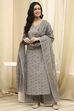 Assorted Cotton Hand Block Print Unstitched Suit Set image number 1