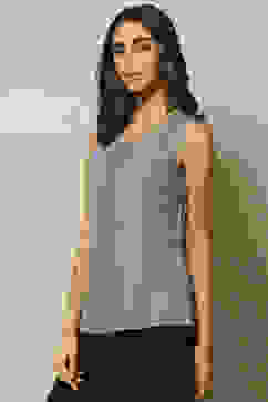 Ice Blue LIVA Printed Jacket image number 2