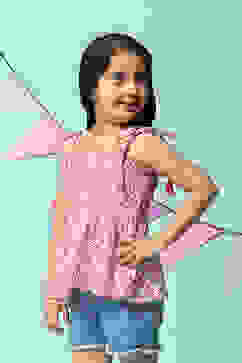 Off White Cotton Short Top image number 2