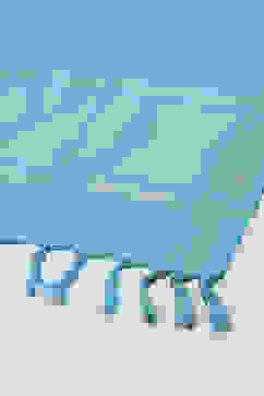 Turquoise Cotton Straight Kurta Slim Pants Suit Set image number 3