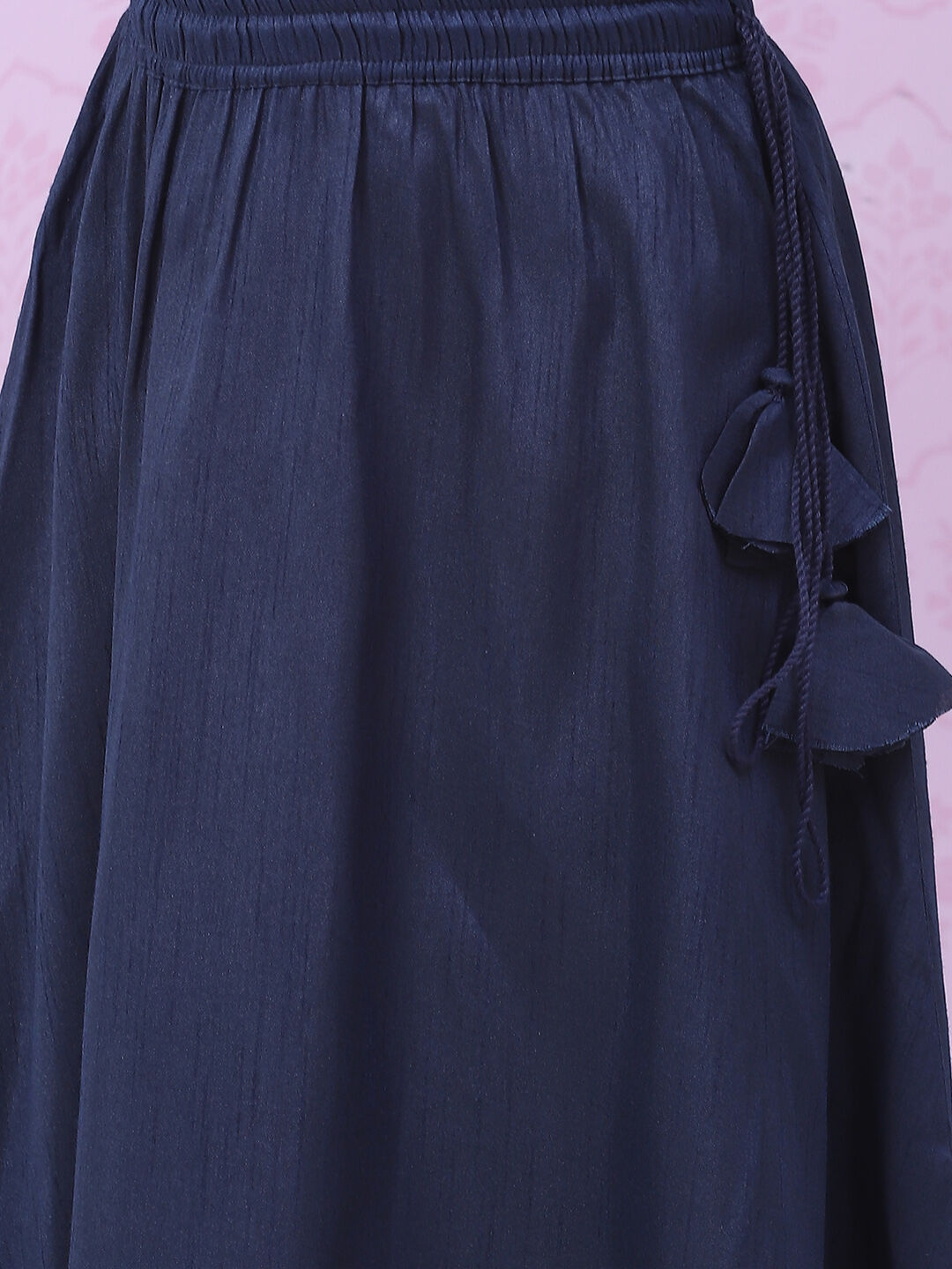 Red Art Silk Straight Lehenga Set image number 2