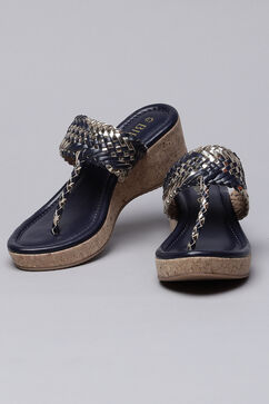 Blue Synthetic Formal Platform Heel image number 0