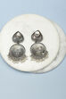 Dual Oxidised Brass Earrings image number 2