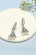 Silver Brass Earrings image number 0