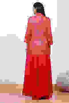 Fuchsia Rayon 2 Piece Set image number 4