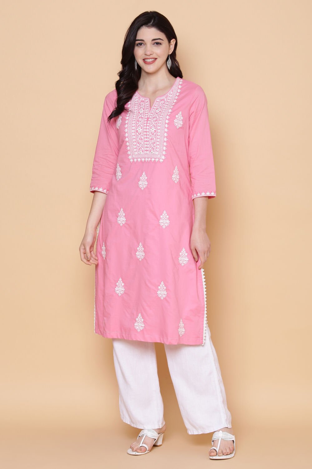 Biba cheap chikankari kurta