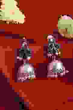 Multicolor Brass Jhumka image number 0