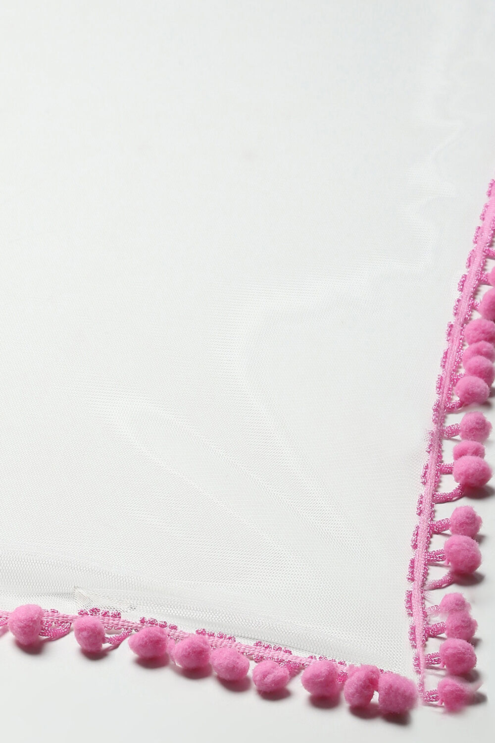 Pink Lehriya Cotton Kurta With Sharara & Net Dupatta image number 3