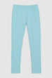 Blue Cotton Tiered Kurta Churidar Suit Set image number 2