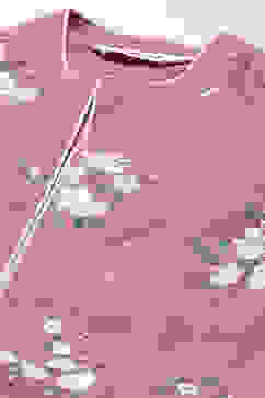 Mauve Straight Kurta Regular Pant Suit Set image number 1