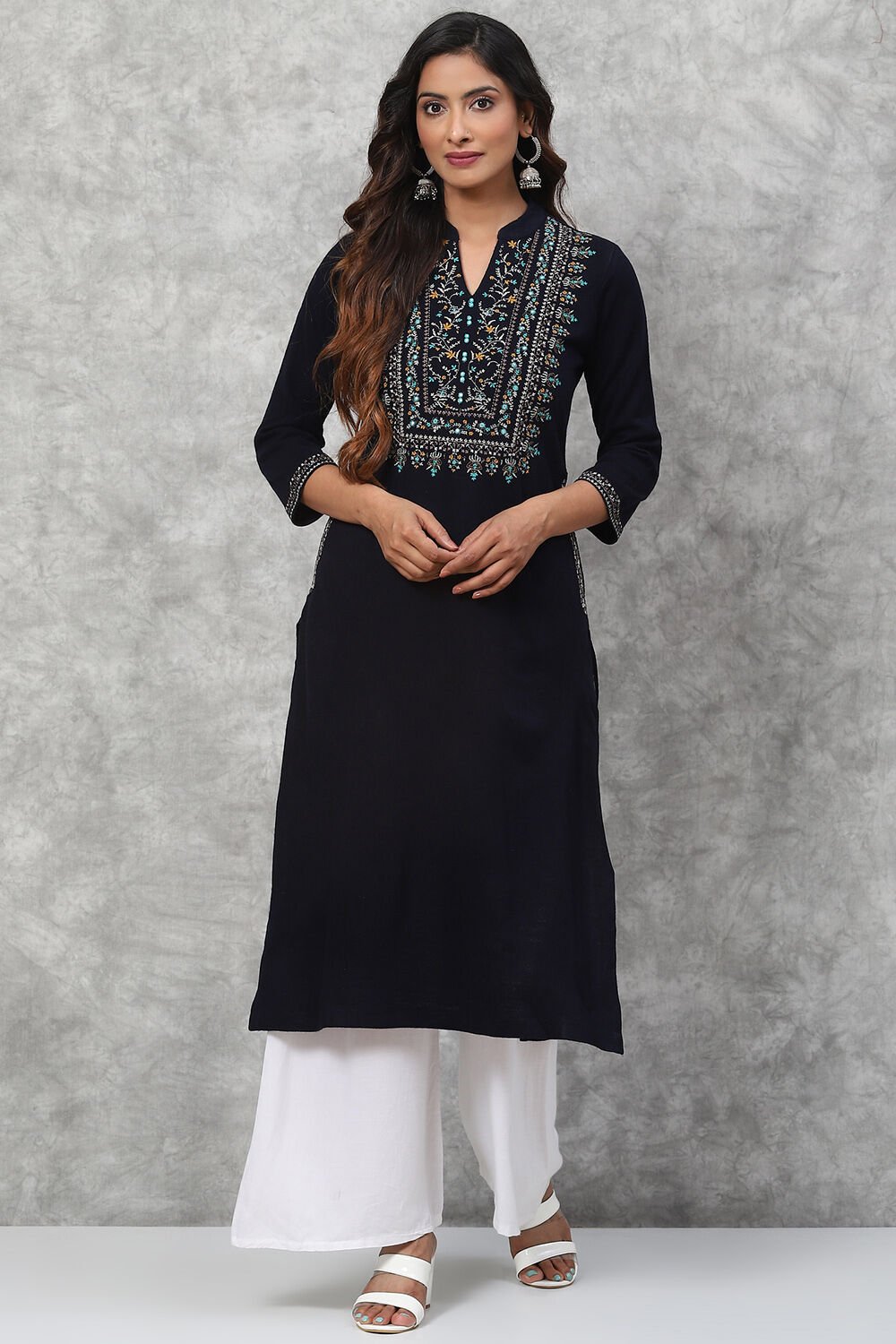 W acrylic kurta 2025