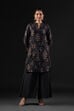 Rohit Bal Black Cotton Silk Straight Printed Kurta Set image number 6