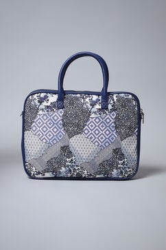 Navy Pu Hand Bags image number 3