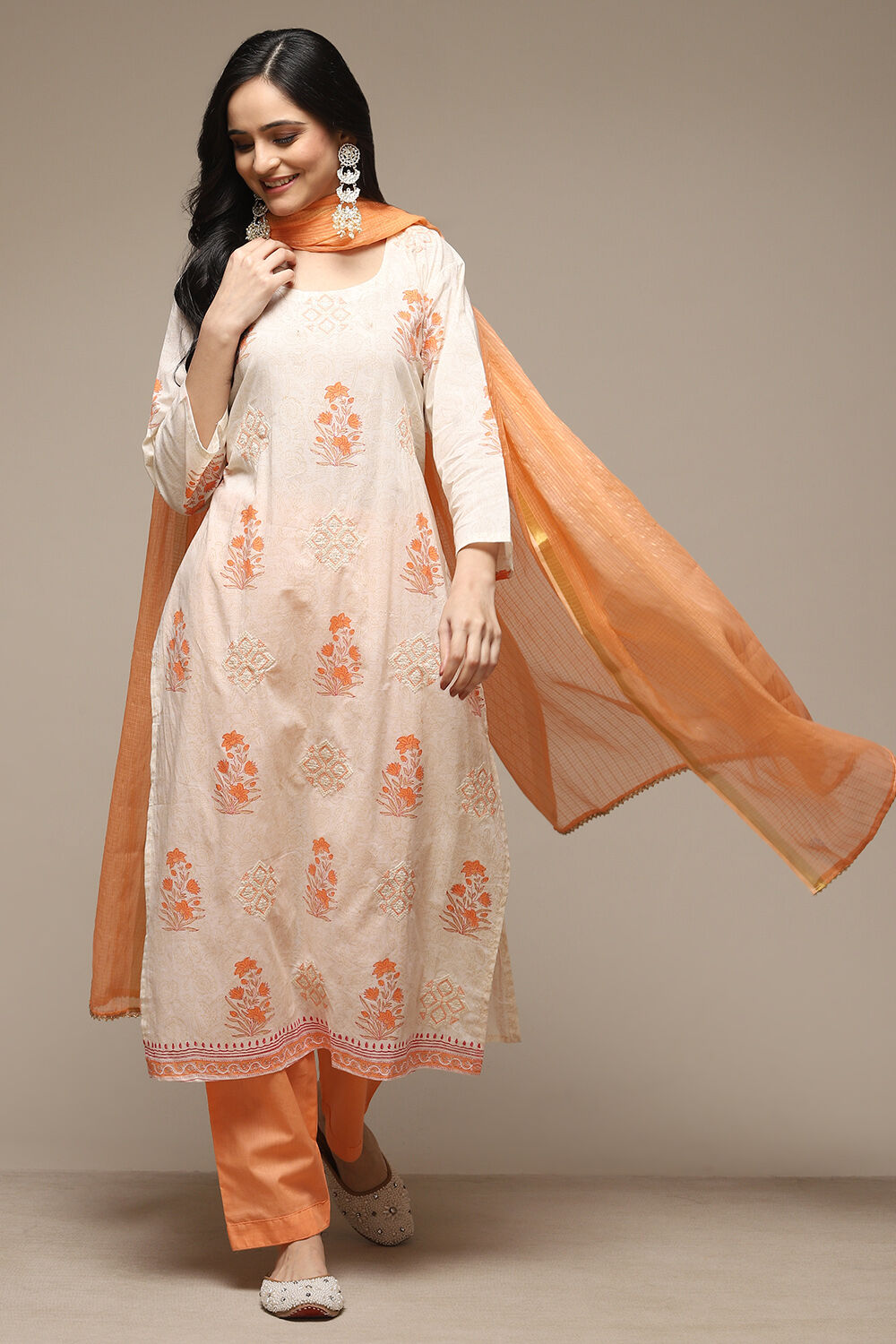 Biba orange sales suit set