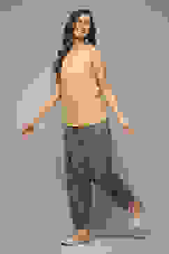 Black LIVA Printed Salwar image number 0