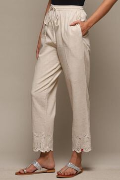 Natural Cotton Flax Pants image number 2