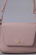Sand Brown PU Cross Body Bag image number 6