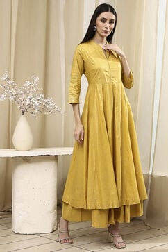 Lime Cotton  Dress image number 4