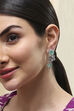 Mint Green Alloy Drop & Danglers image number 1