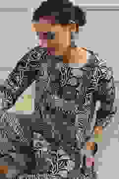 Green Cotton Printed Straight Kurta Set image number 0