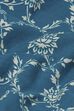 Teal Cotton Floral Printed Kurti with Tie image number 2
