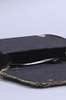Black Polycotton Ethnic Motif Printed Sling bag image number 6