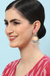 Peach Brass Earrings image number 3