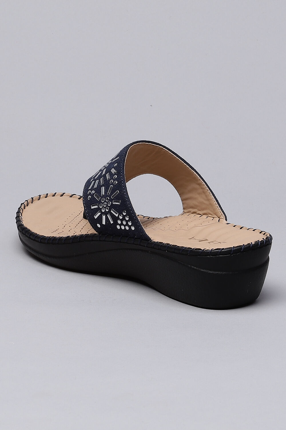 Buy Blue Synthetic Suede Sandals Sandals for INR1099.50 Biba India