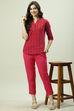 Black Viscose Narrow Pants image number 5