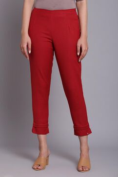 Towny Port Cotton Blend Narrow Pants image number 0